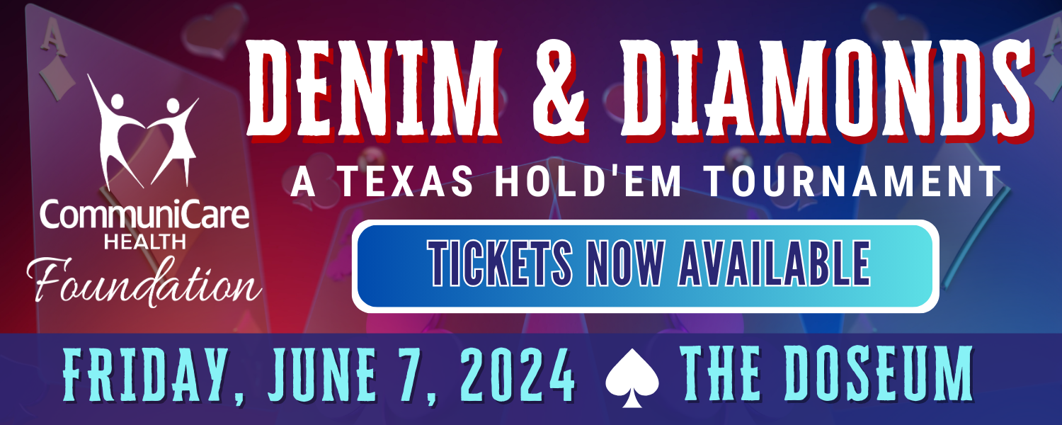 Denim & Diamonds Poker Tournament Fundraiser graphic