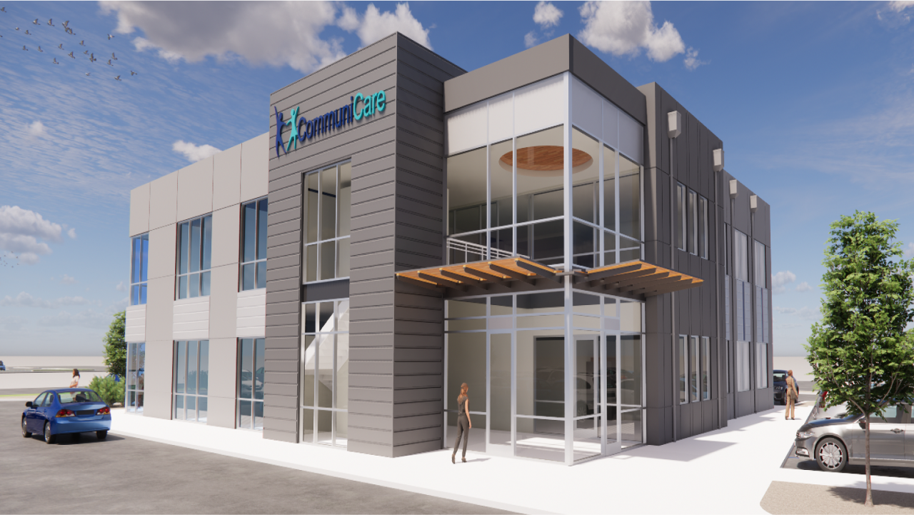Computer rendering of Kallison Ranch Campus clinic